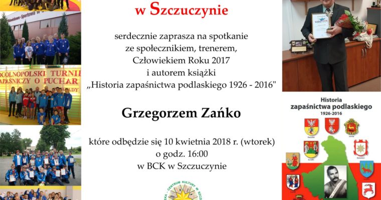 Spotkanie z Grzegorzem Zańko