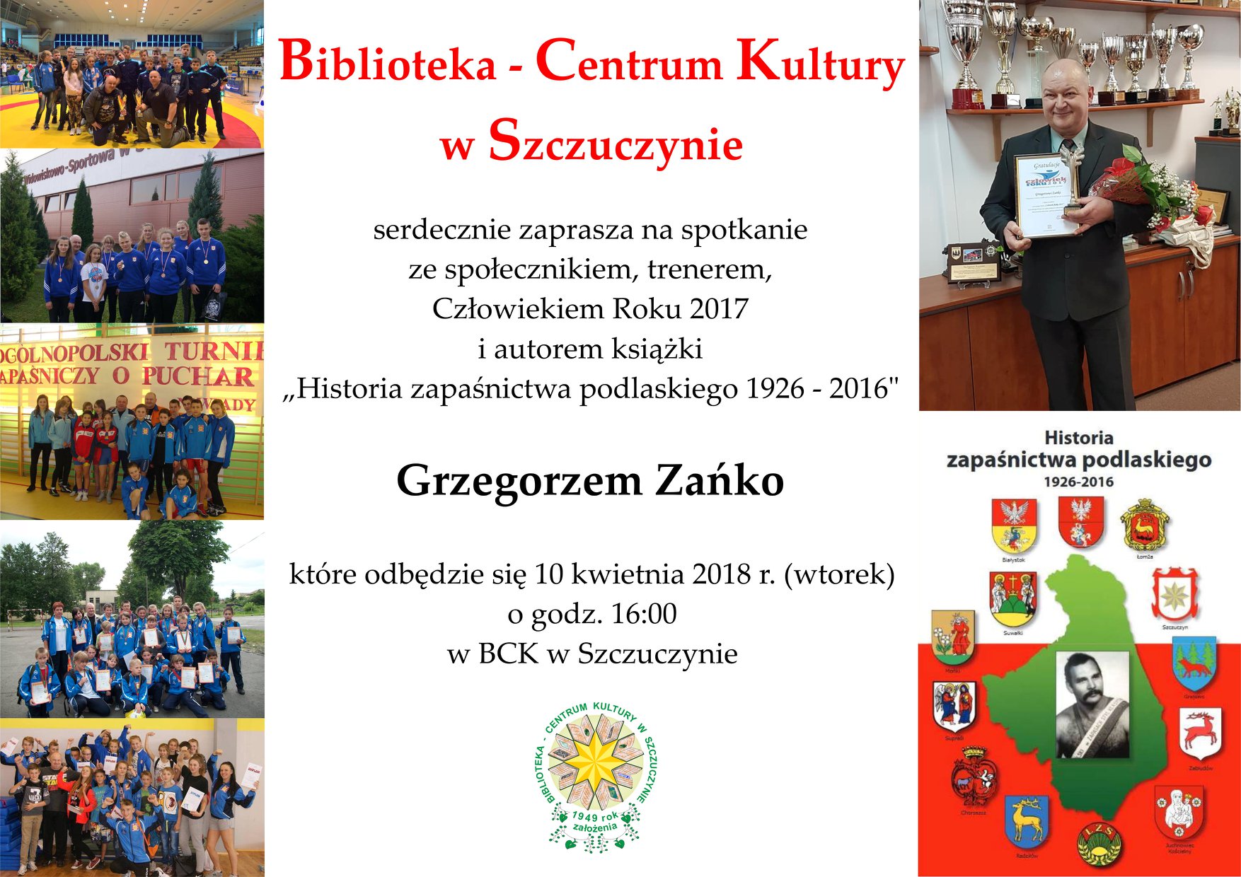 Spotkanie z Grzegorzem Zańko