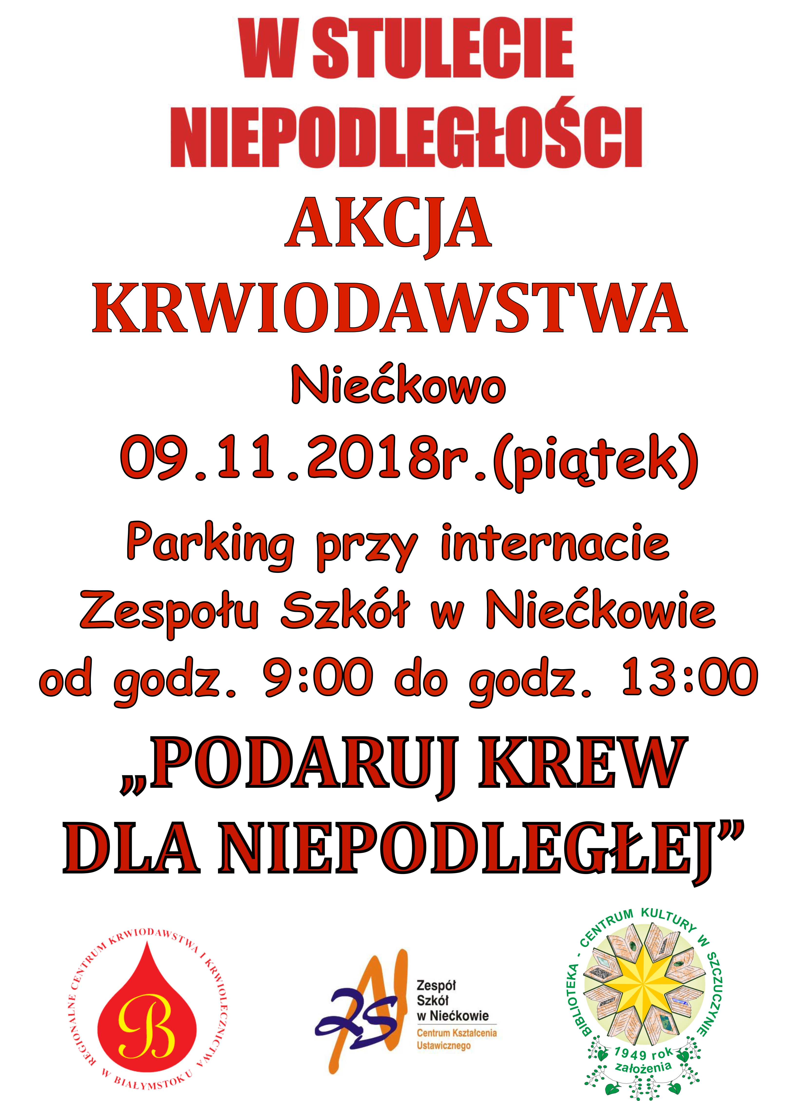 „Podaruj krew dla Niepodległej”