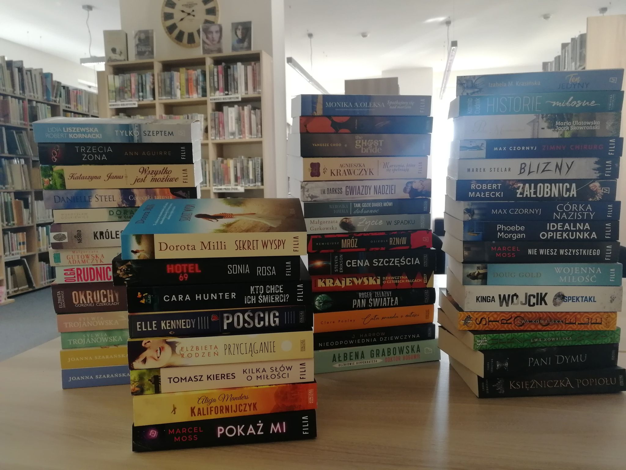 Nowości wydawnicze w Wypożyczalni dla Dorosłych📚📚📚 Zapraszamy!