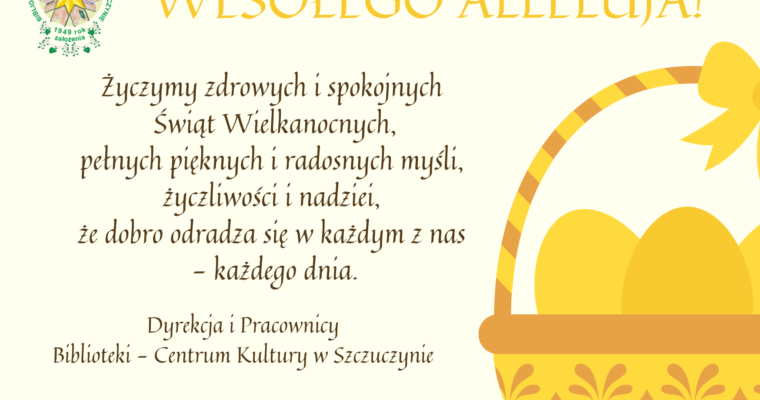 ŻYCZENIA WIELKANOCNE