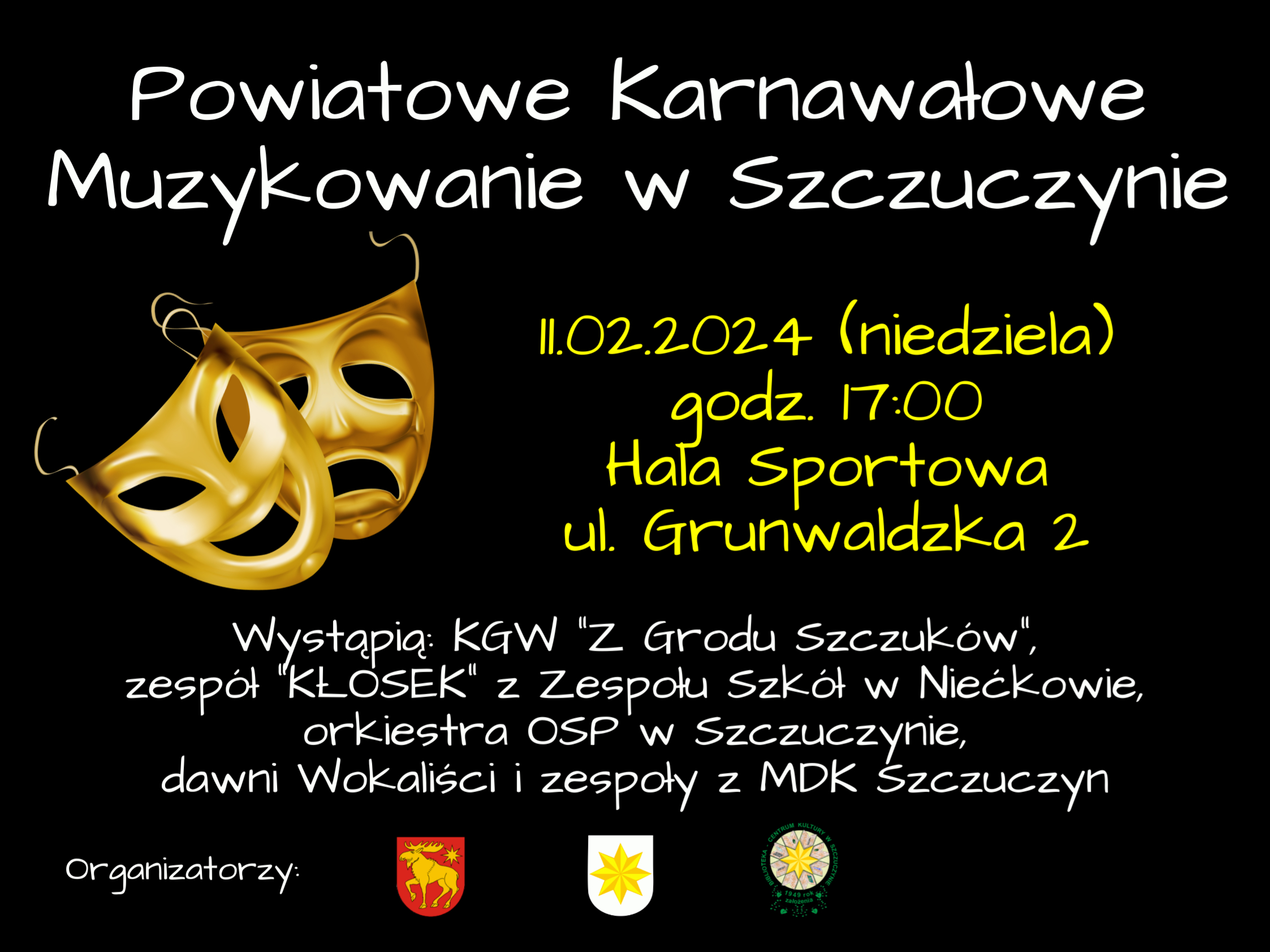 Powiatowe Karnawałowe Muzykowanie w Szczuczynie