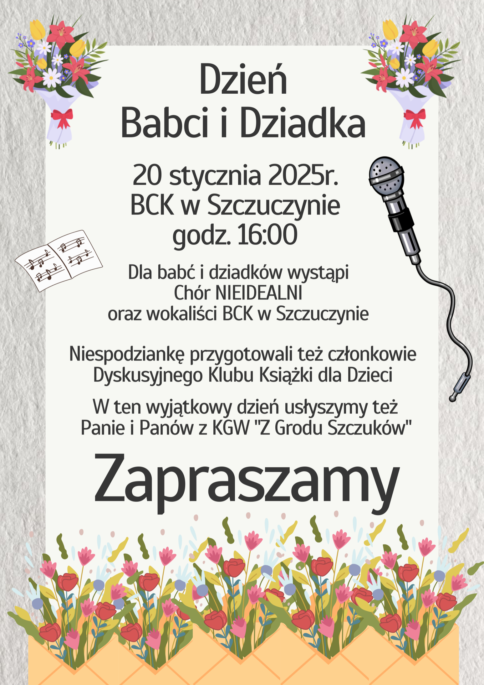 DZIEŃ BABCI I DZIADKA