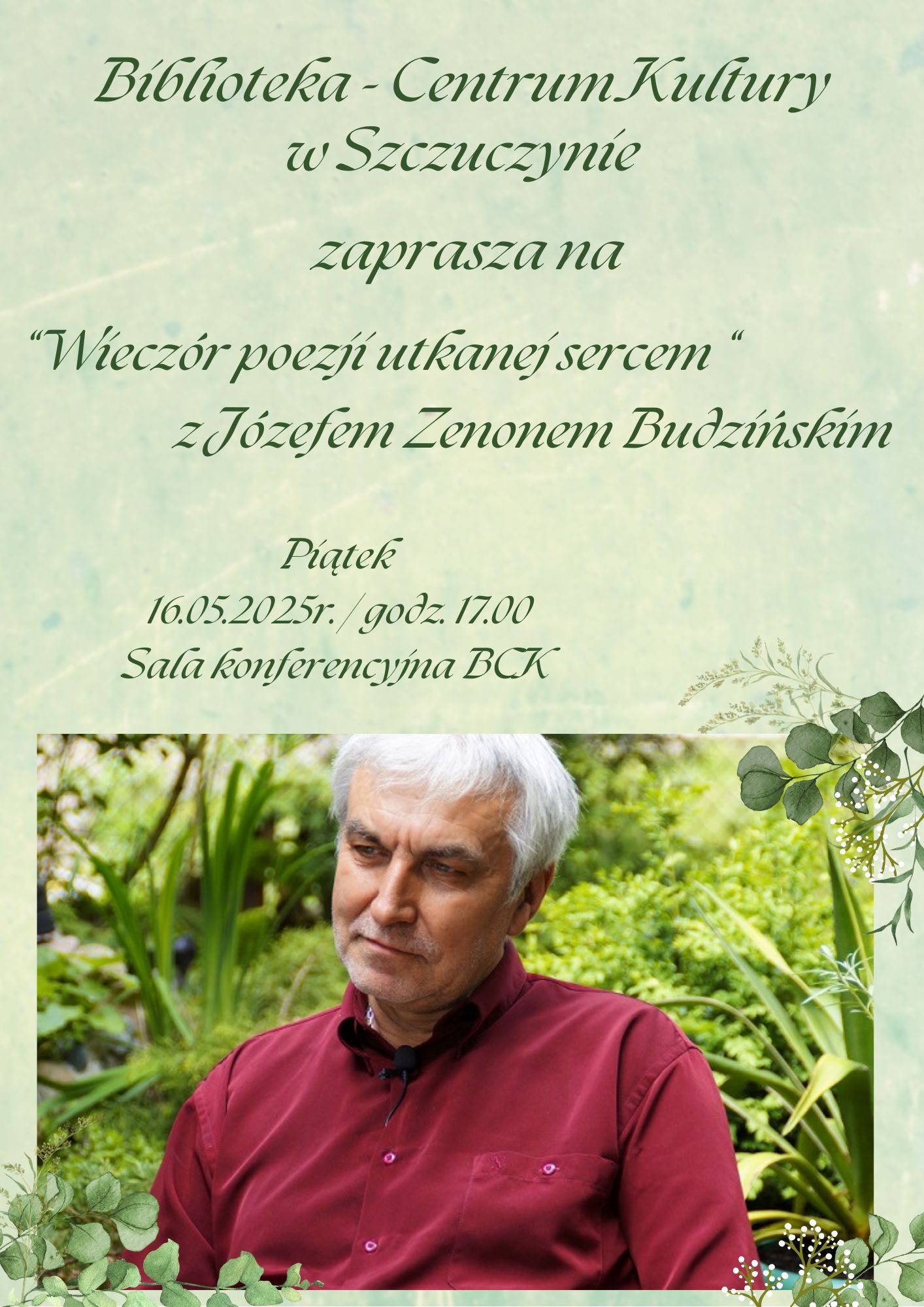 Wieczór poezji utkanej sercem