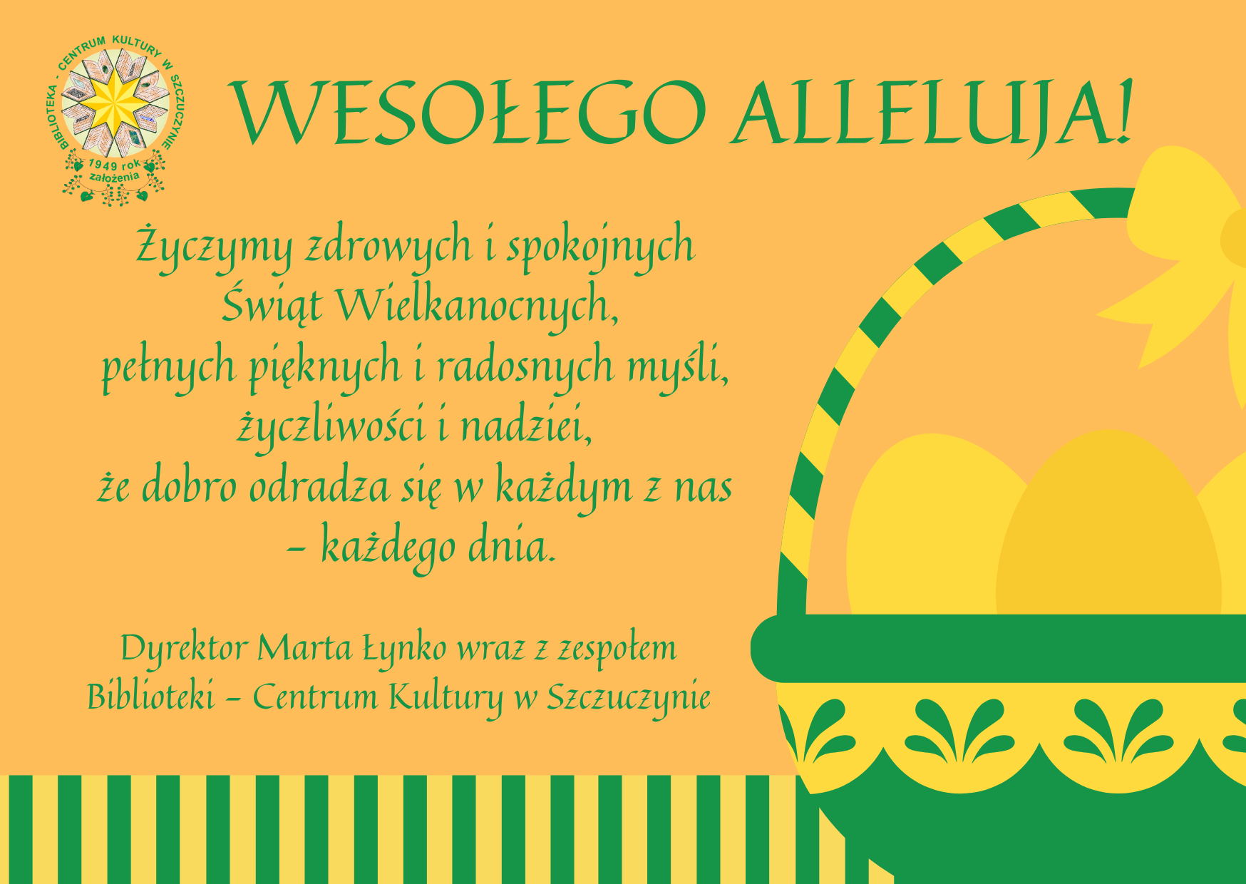 ŻYCZENIA WIELKANOCNE