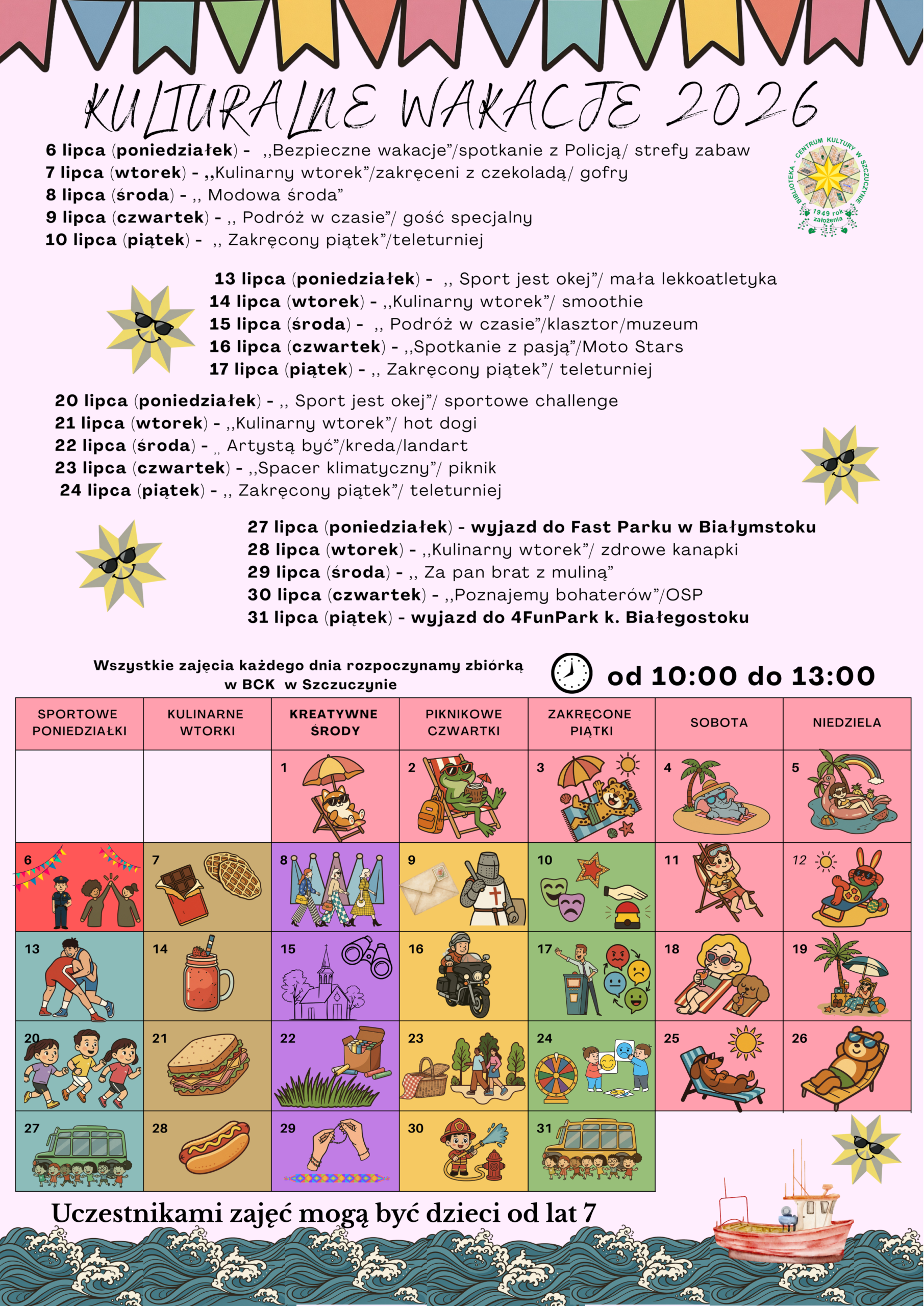 KULTURALNE WAKACJE 2026